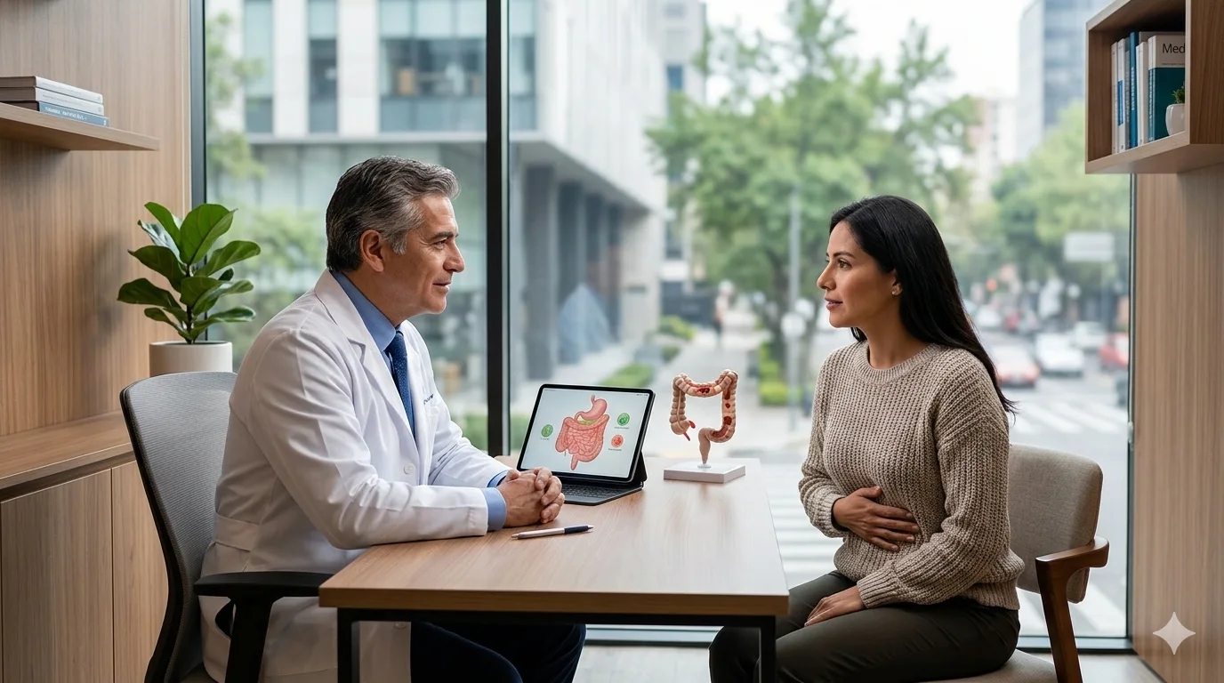 Gastroenterólogo con Inbursa Seguros en Seguro de Gastos Médicos Mayores en CDMX