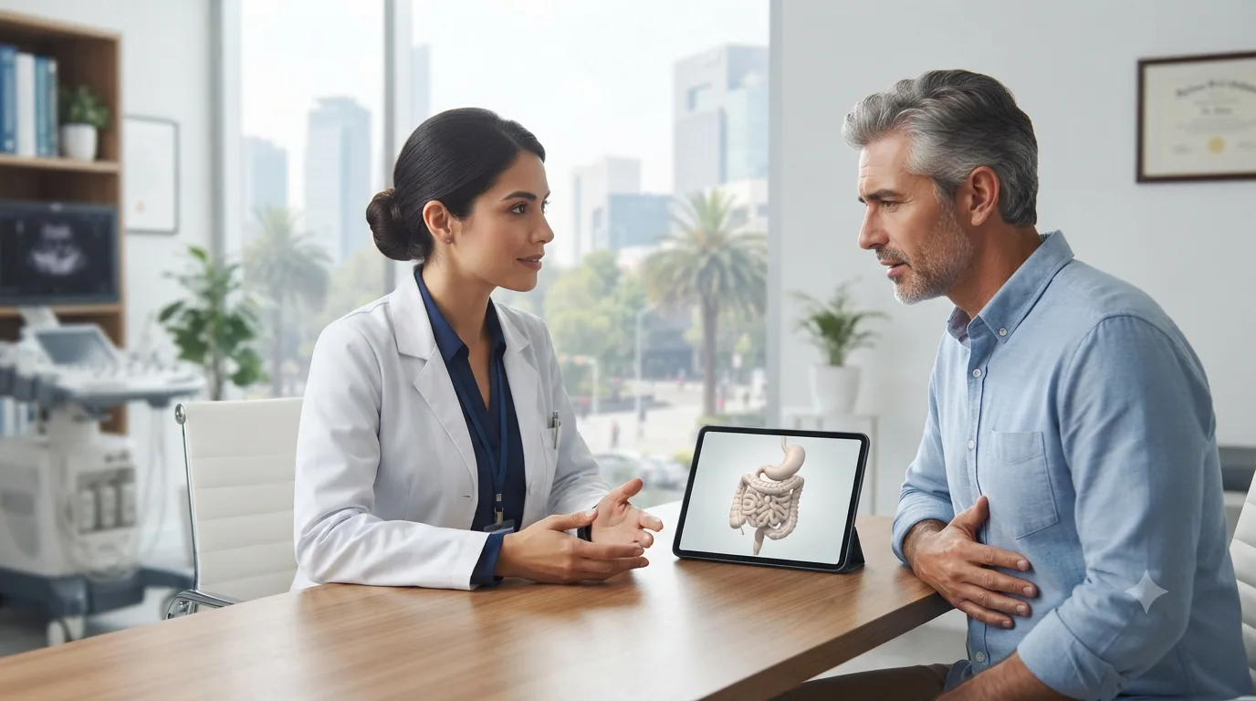 ¿Por qué tengo dolor abdominal frecuente en CDMX?
