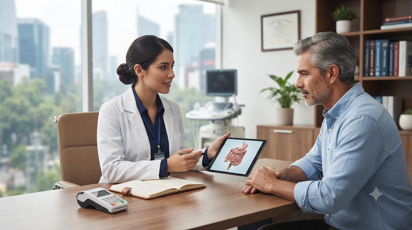 Tratamiento de síndrome de intestino irritable y control de síntomas en CDMX